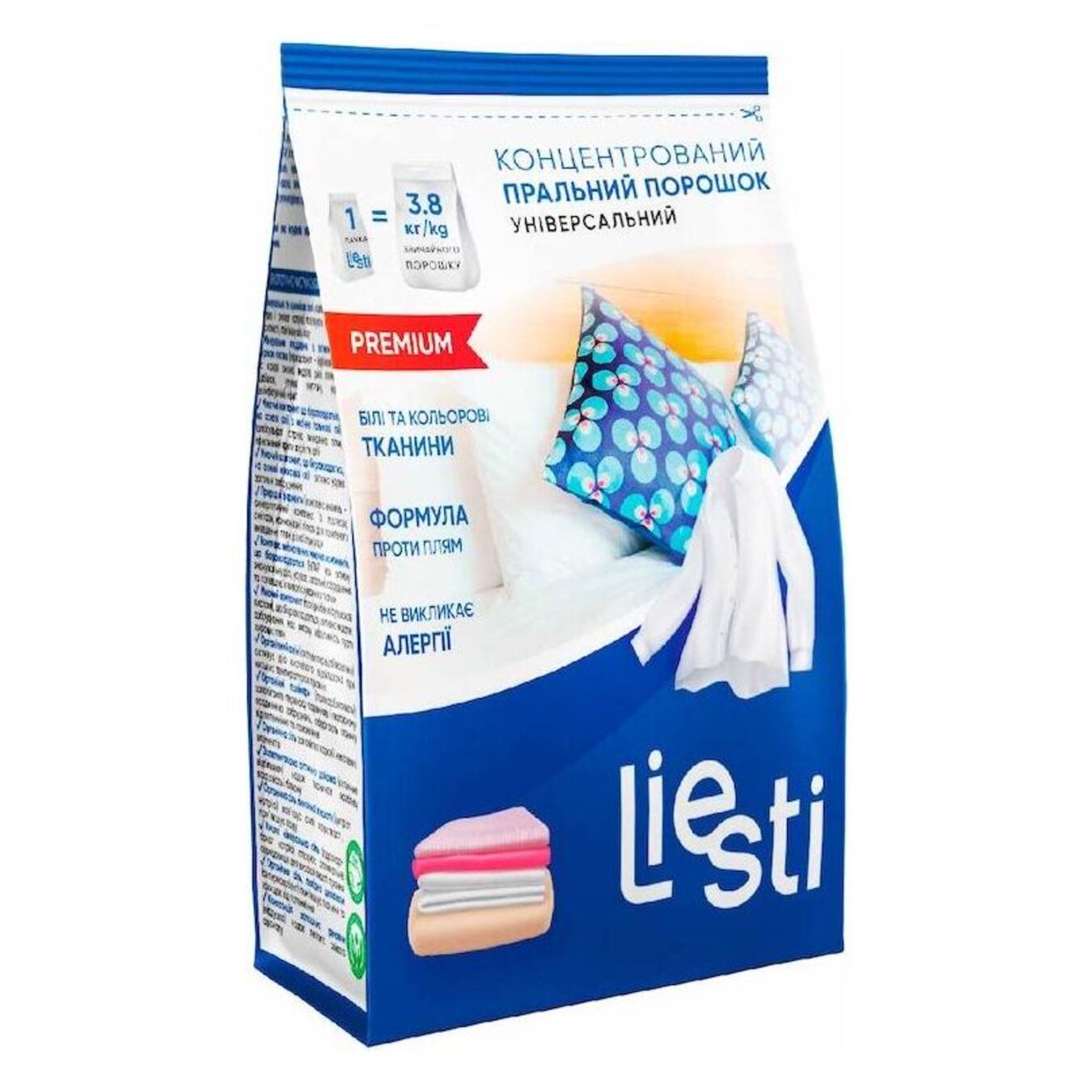 Порошок Liesti для прання концентрований Універсальний 1кг