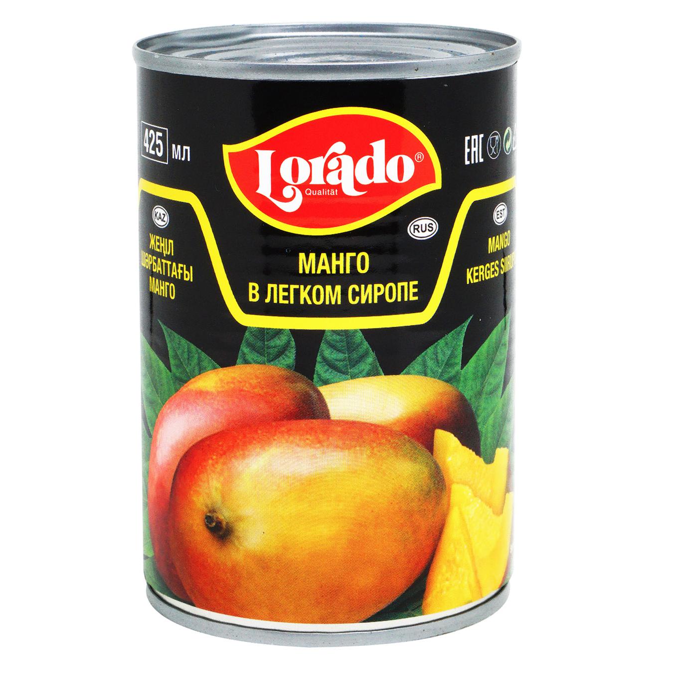 Lorado mango canned in syrup 425 ml