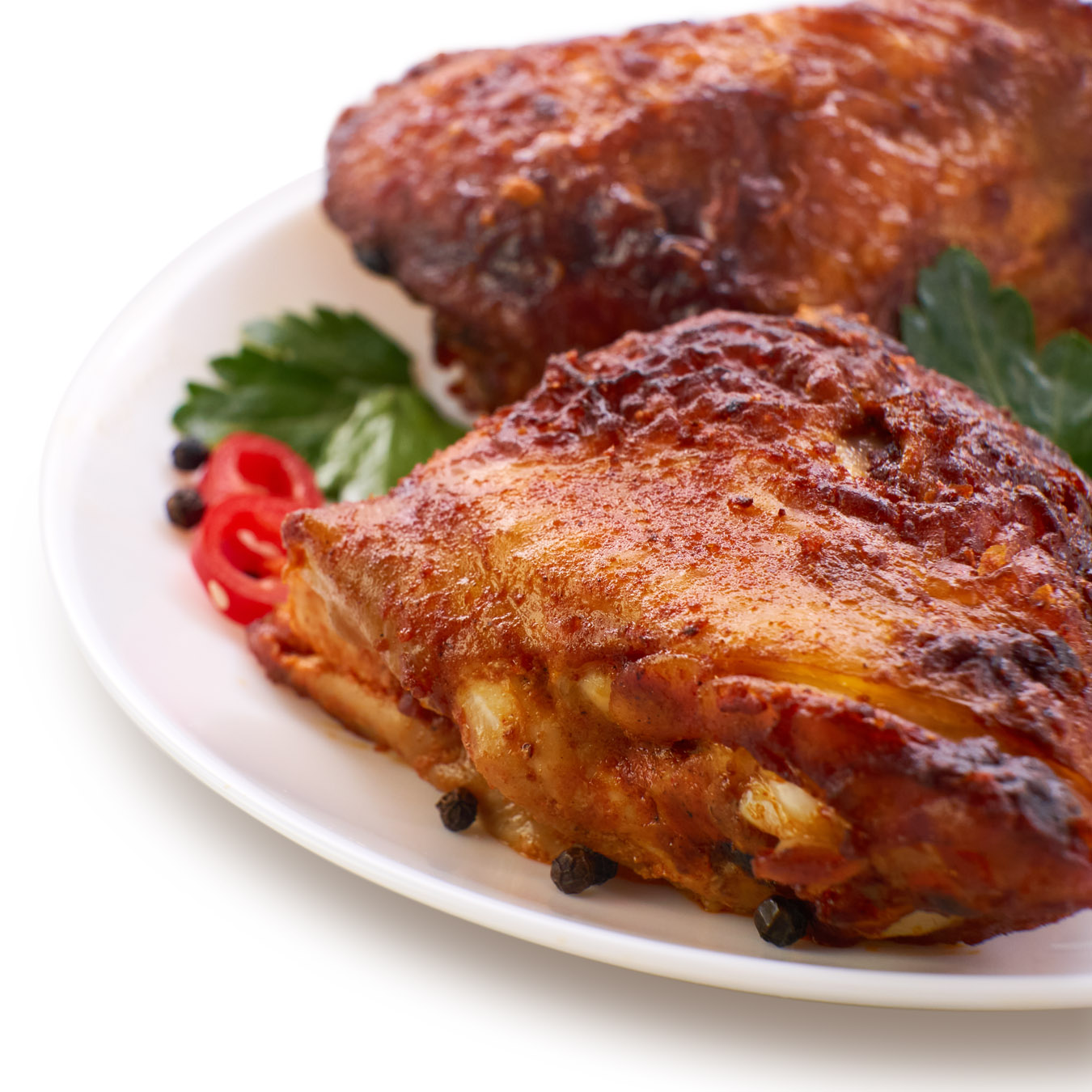Grilled chicken thigh in spices 1pcs (90-100g)