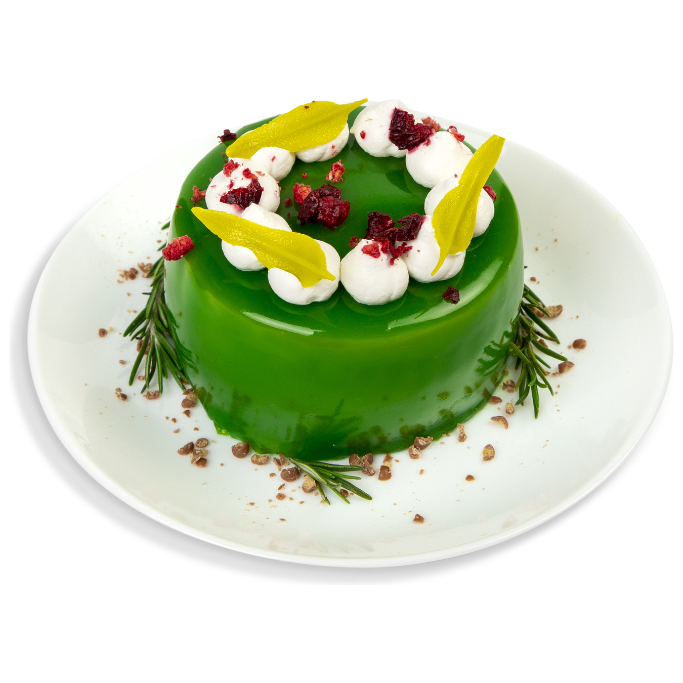 Pistachio-cherry bento cake 330g