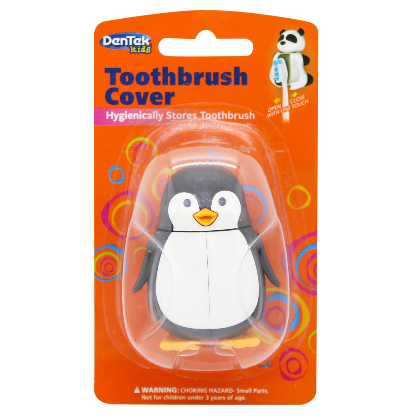 DenTek case for penguin toothbrushes