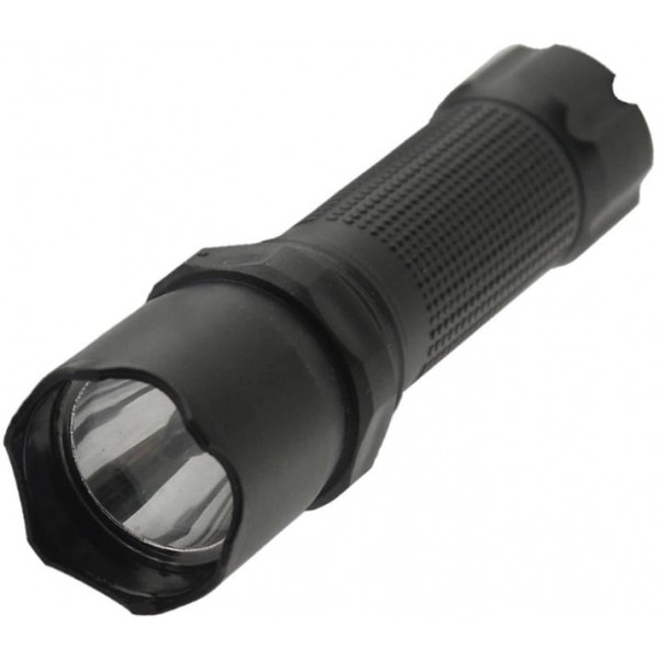 Flashlight Quantum QM-FL1040 Minik black 3W LED with USB