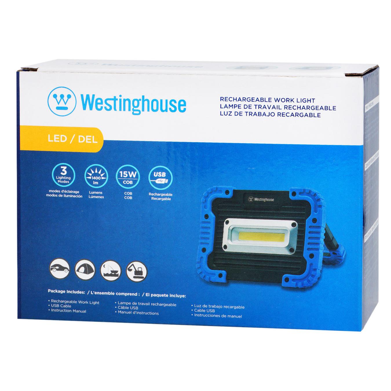 Ліхтар Westinghouse 15W LED WF57N + Мicro USB кабель в комплекті