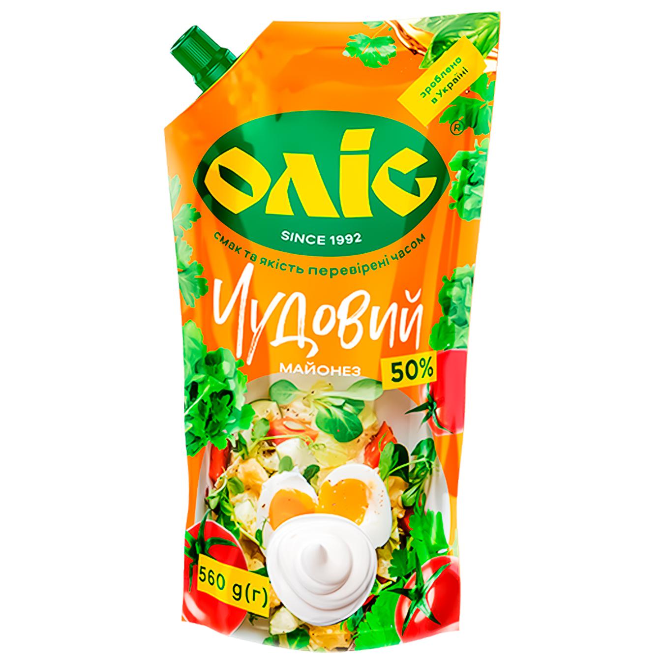 Mayonnaise Olis Excellent doi-pack 50% 560g