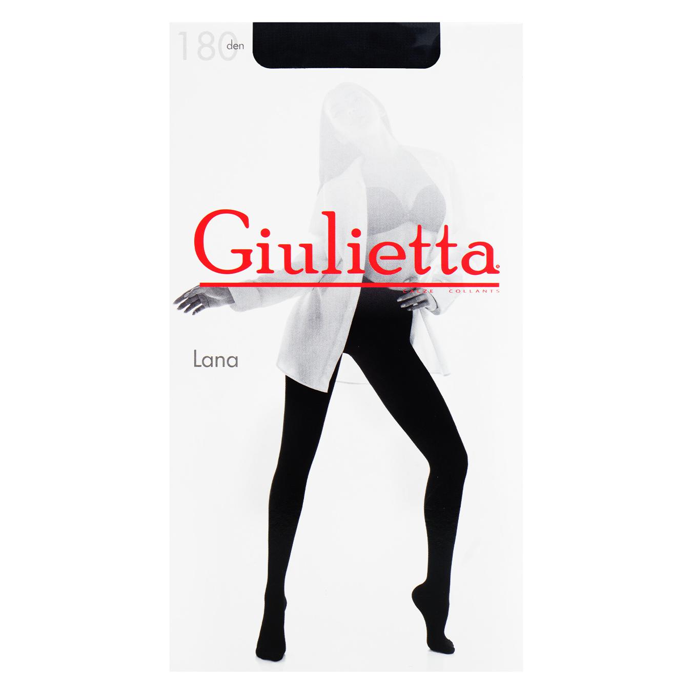 Women's tights Giulietta LANA 180 nero 5XL