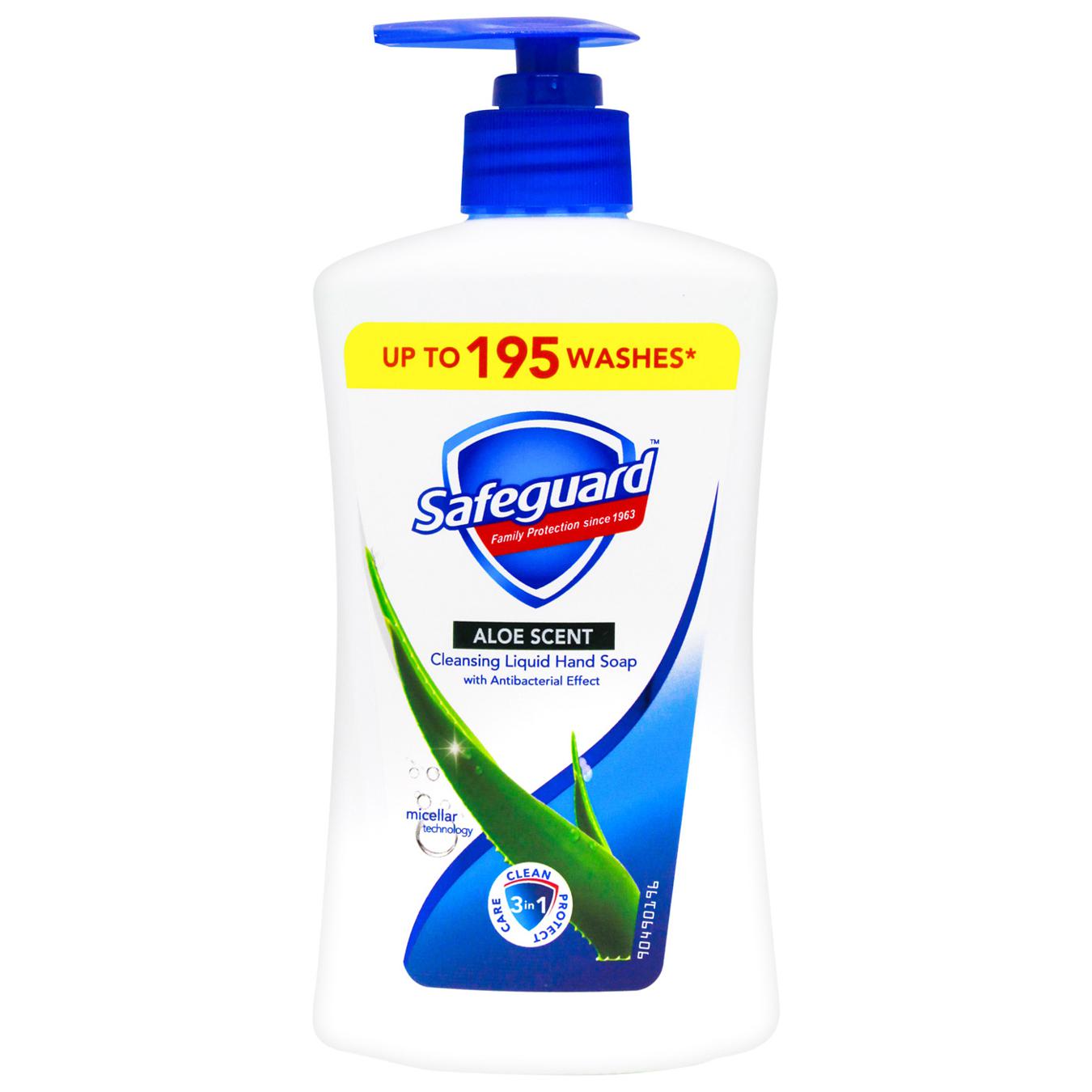 Safeguard liquid soap with aloe 390 ml