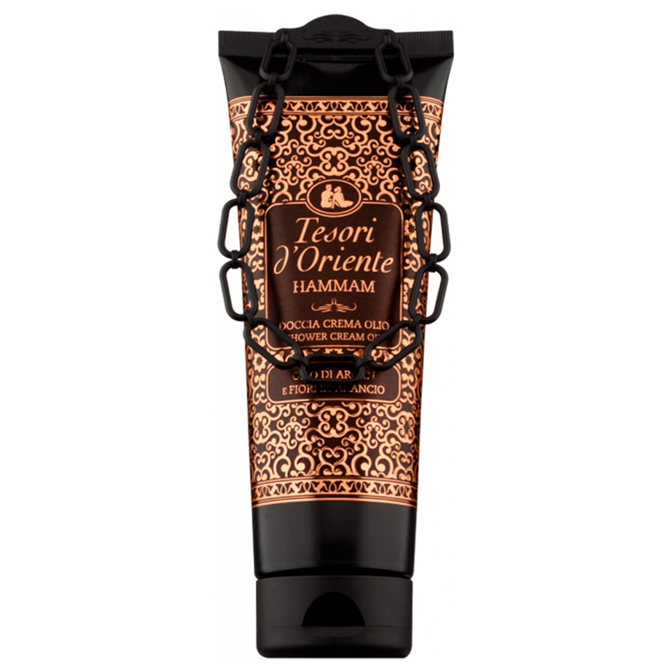 Cream-gel Tesori d'Oriente for shower perfumed hammam argan oil and orange blossom 250 ml