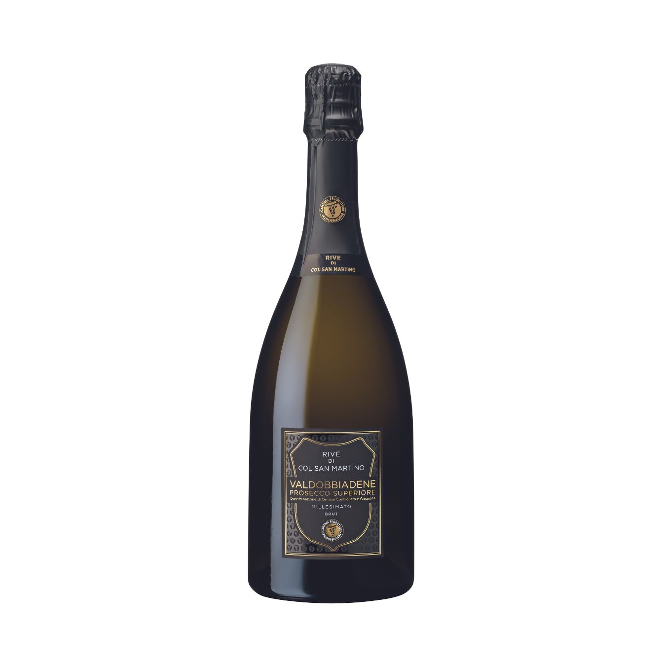 Вино игристое Val D'oca Prosecco Valdobbiadene Rive di col San Martino белое брют 11,5% 0,75л