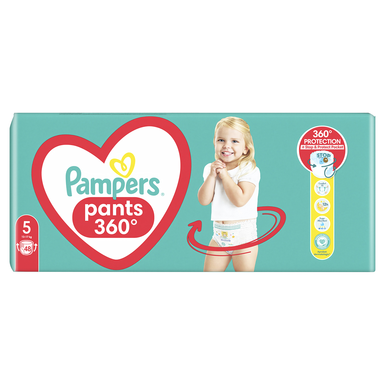 Pampers Pants Diapers Size 5 12-17kg 48pcs