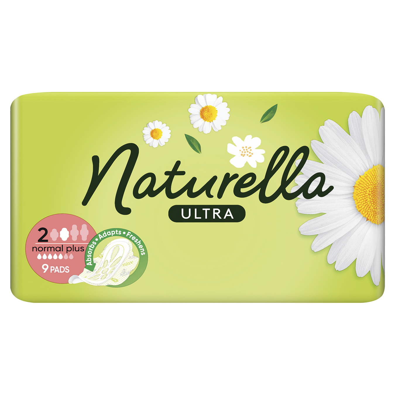Hygienic pads Naturella ultra flavored normal plus single 9 pcs