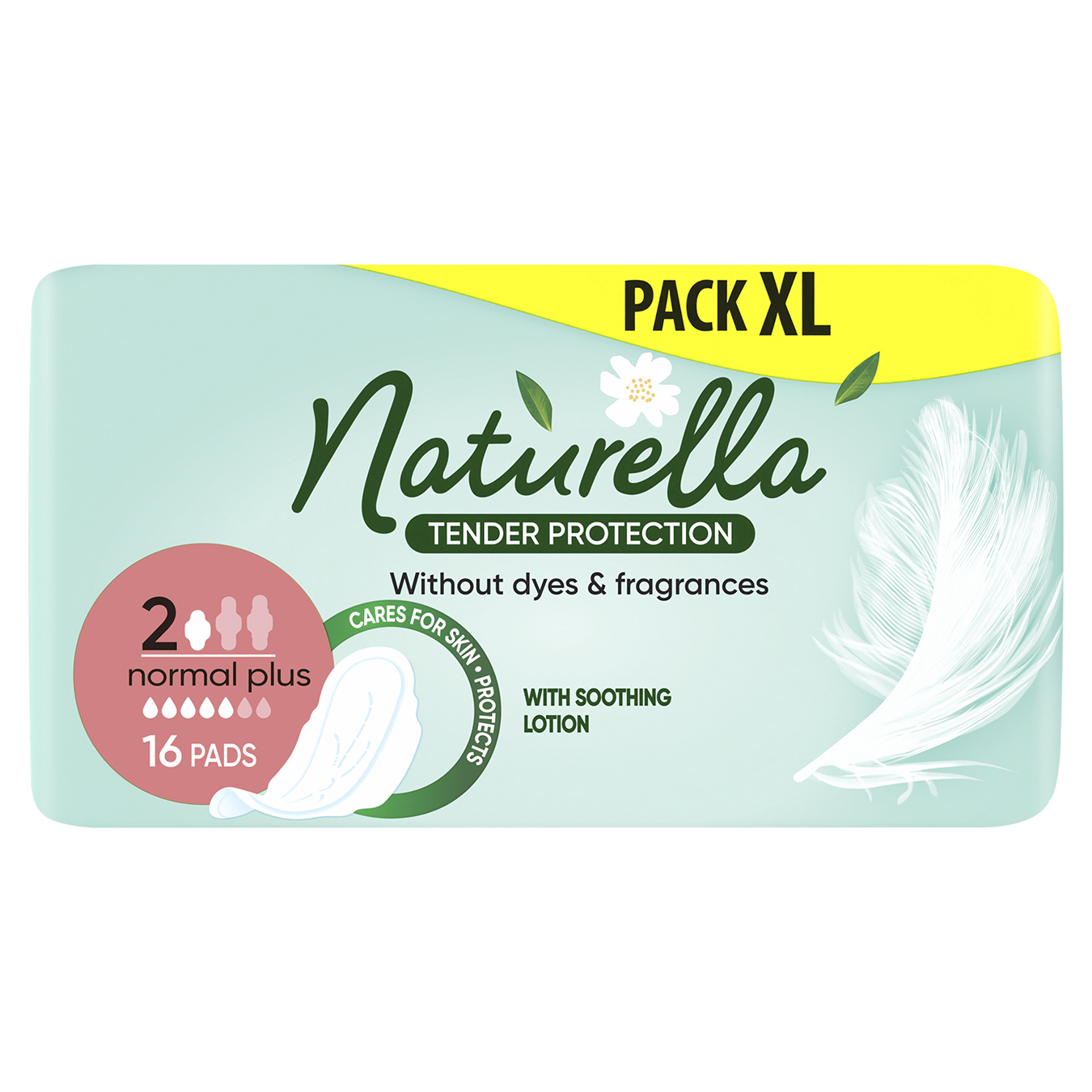 Hygienic pads Naturella ultra gentle protection normal plus duo 16 pcs