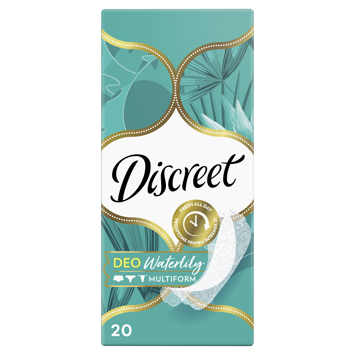 Прокладки ежедневные Discreet Deo Water Lily 20шт