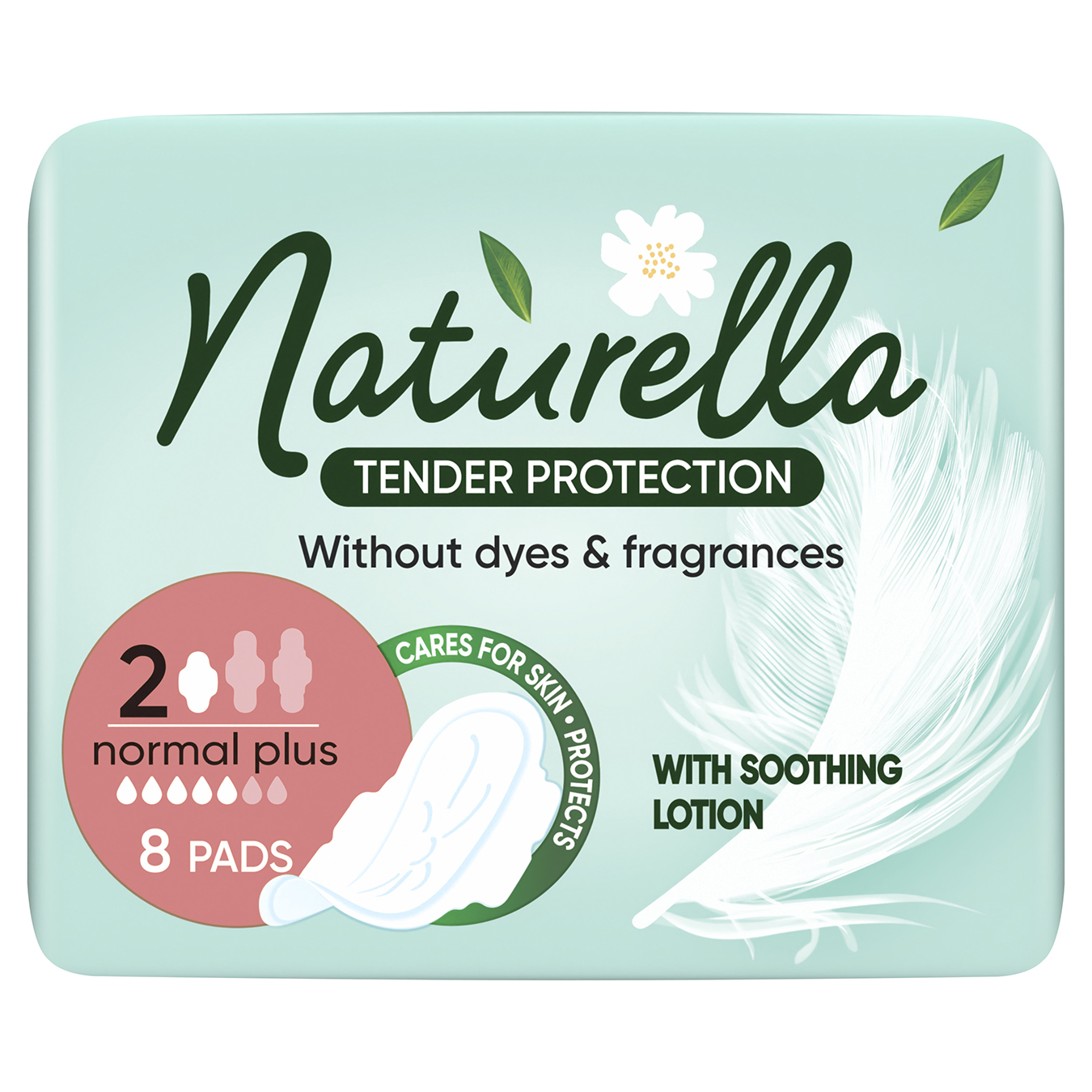 Hygienic pads Naturella ultra gentle protection normal plus single 8 pcs