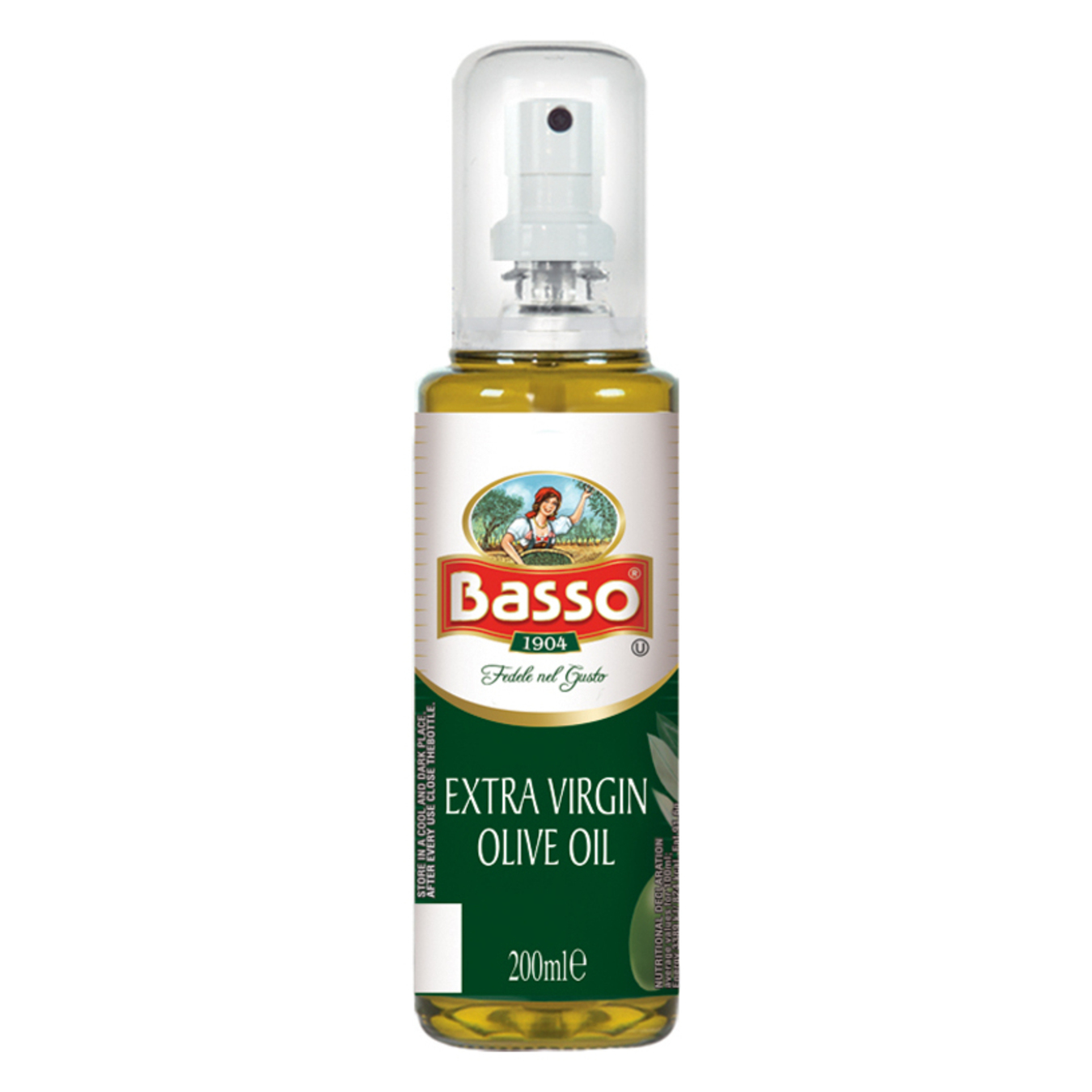 Olive oil Basso EV spray 200 ml