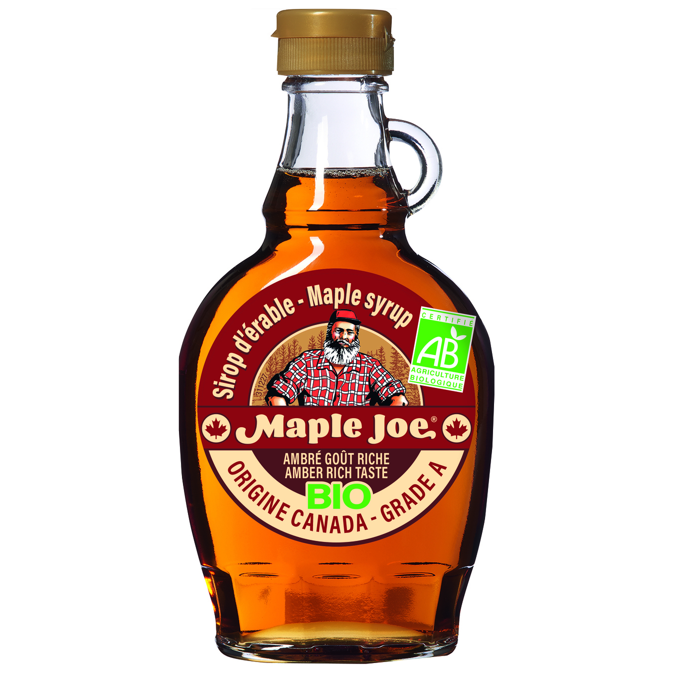 Сироп Maple Joe кленовый органический 250г
