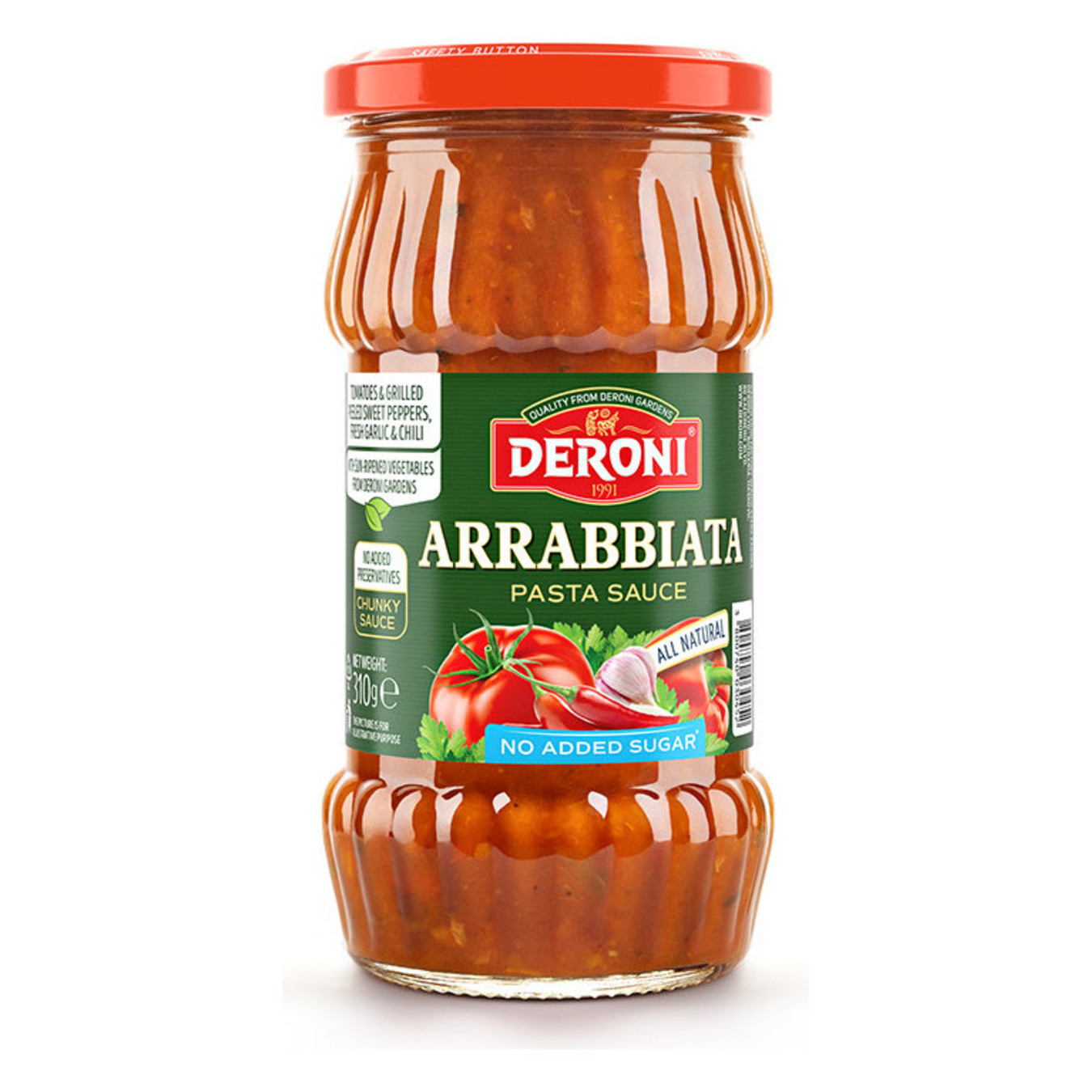 Deroni Arrabbiata sauce for pasta 310g