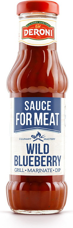Deroni wild blueberry sauce 320g