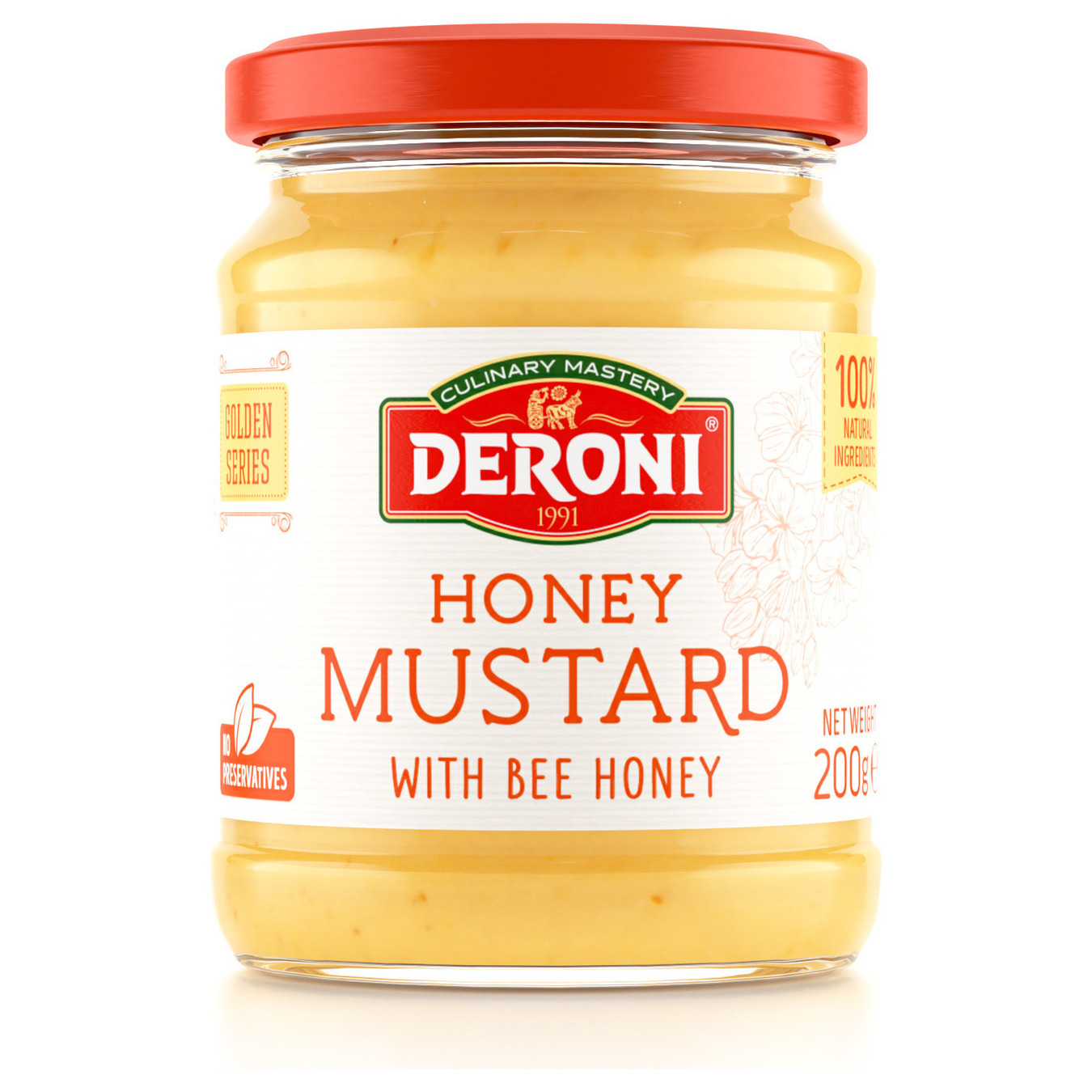 Deroni honey mustard 200g