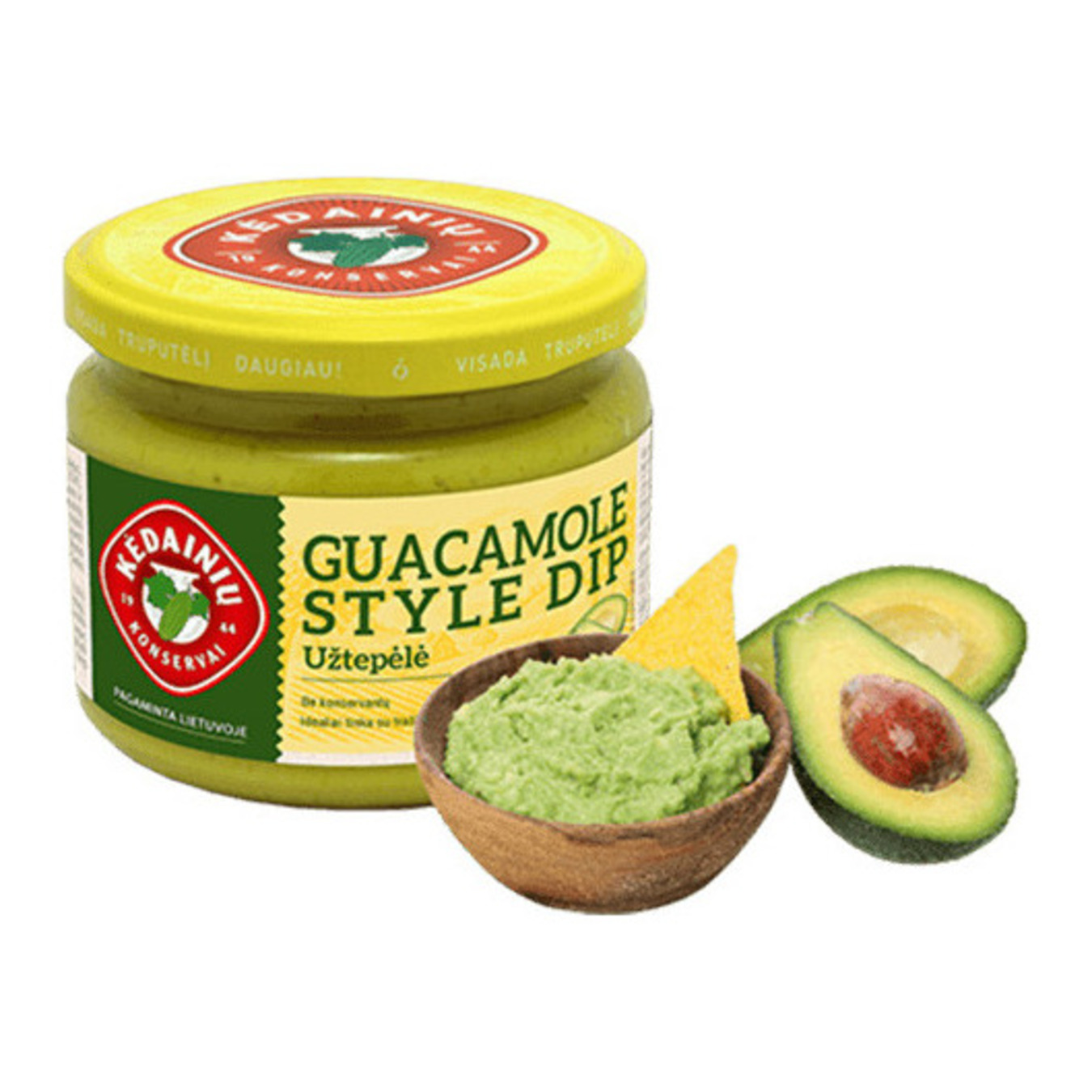 Dip sauce Kedainiu guacamole with avocado 280g