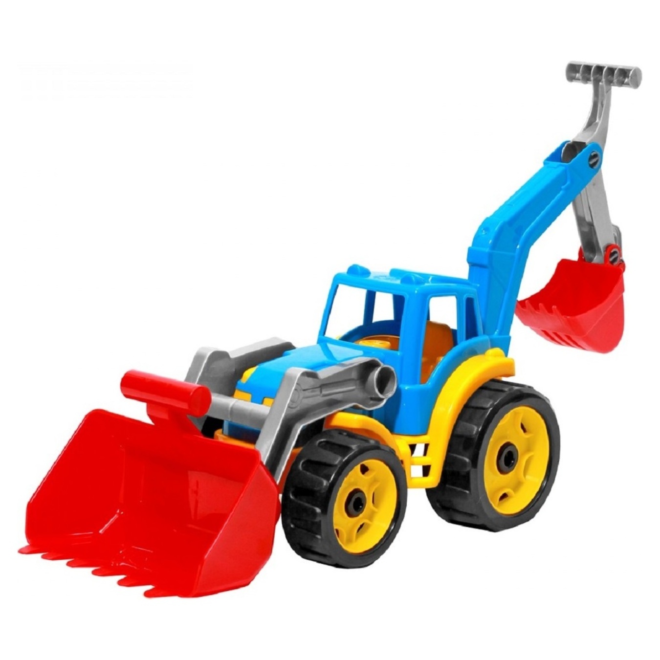 Toy Tractor with two buckets TechnoK