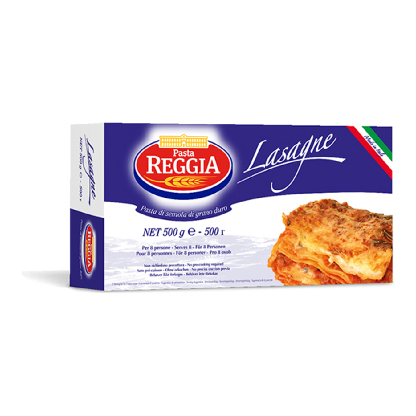 Макароны Reggia Lasagne 500г