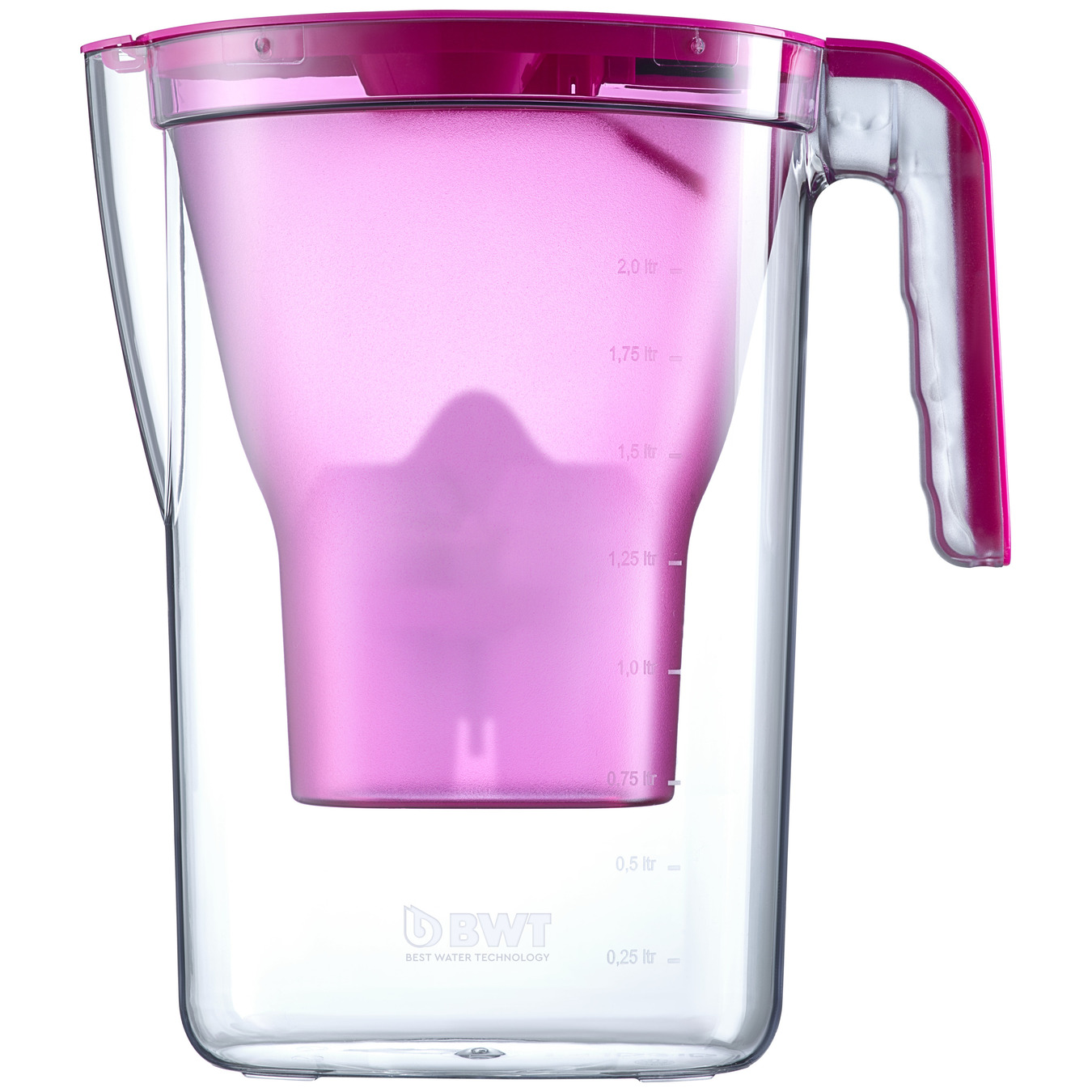 Filter jug Ecosoft Vida pink 2.6 l.