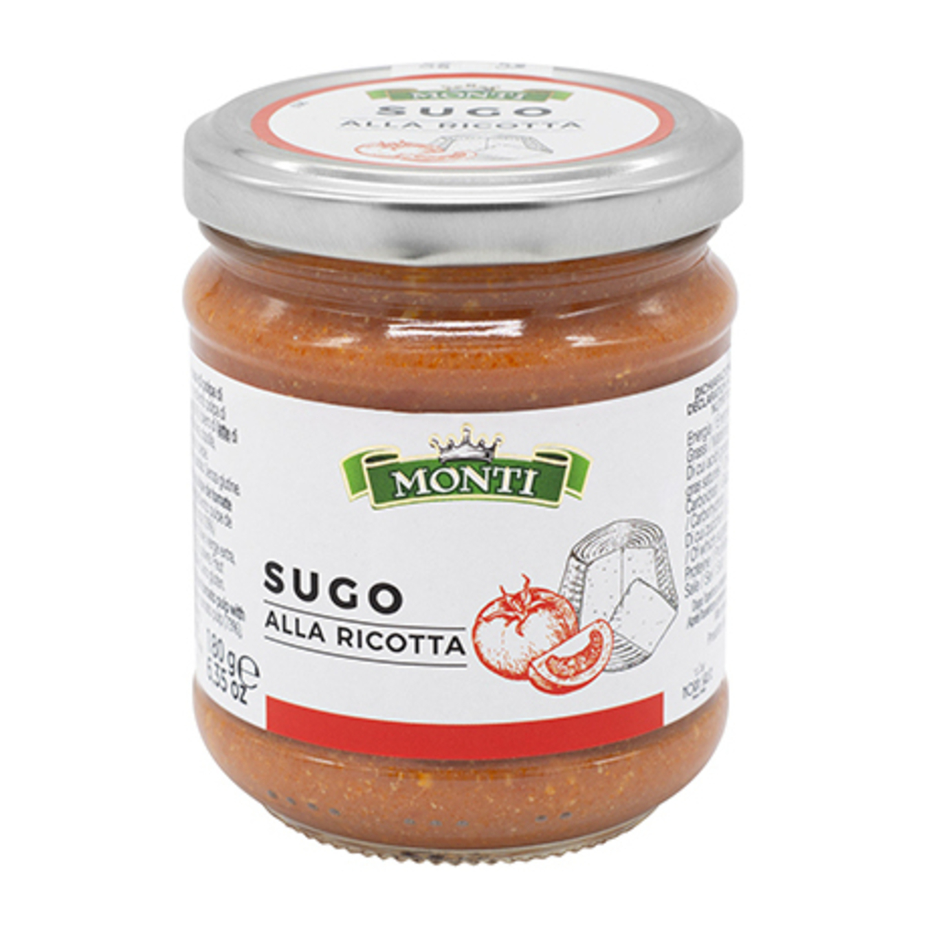 Monti tomato sauce with ricotta 180g
