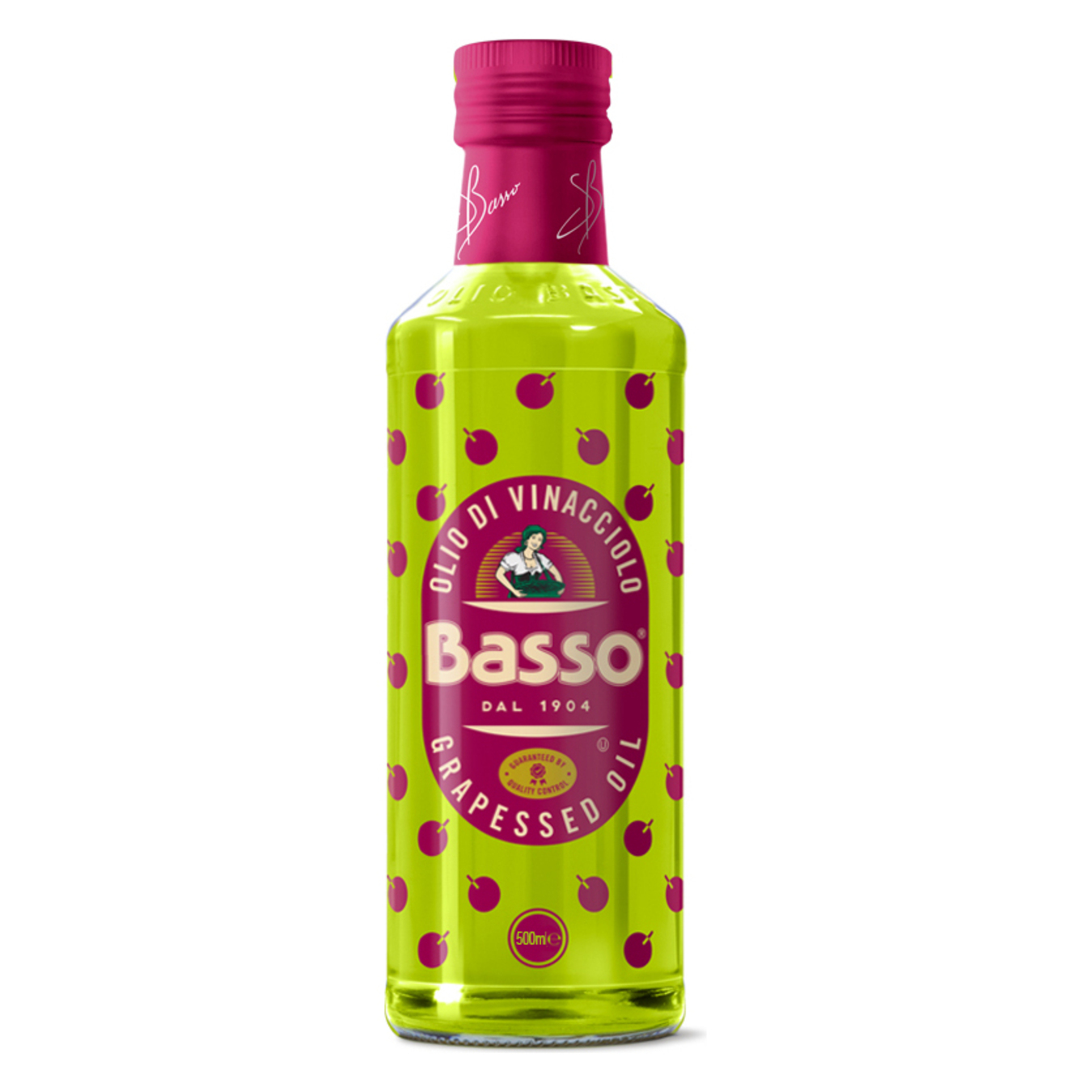 Basso grape seed oil 500 ml