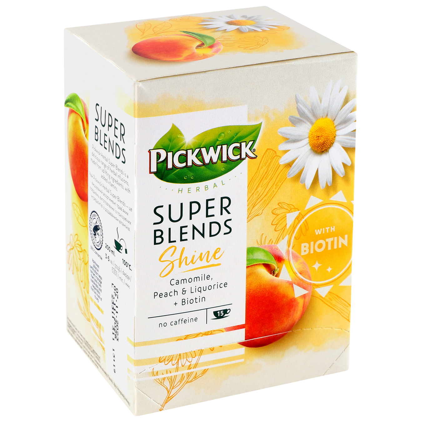 Чай трав'яний Pickwick Блиск сяяння 15*1,5г 5