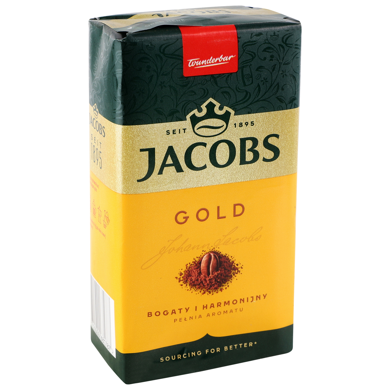 Кава Jacobs голд натуральна смажена мелена 250г 3