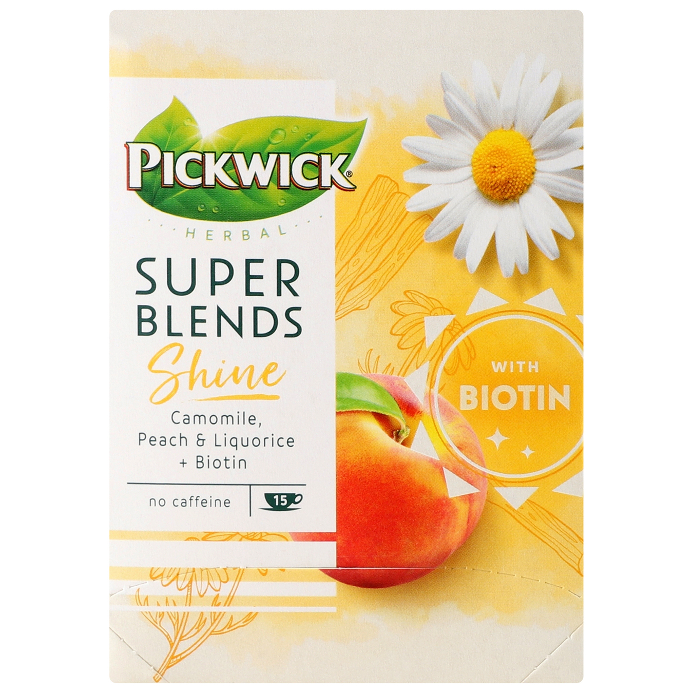 Чай трав'яний Pickwick Блиск сяяння 15*1,5г