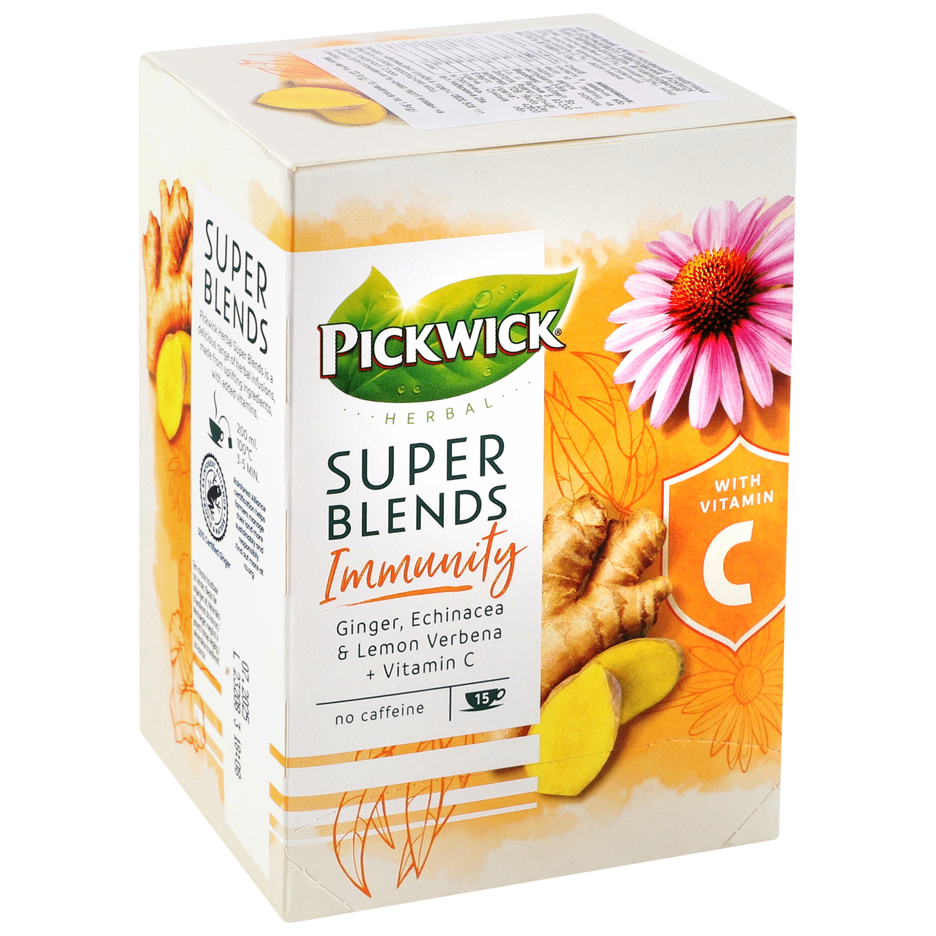 Чай трав'яний Pickwick Імунітет 15*1,5г 3
