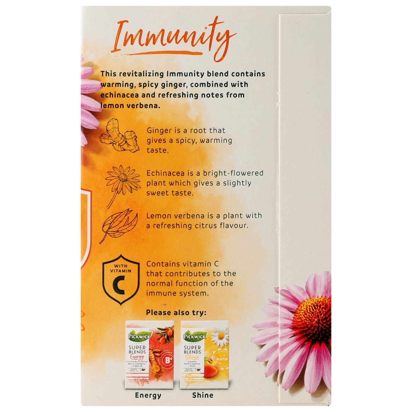 Herbal tea Pickwick Immunity 15*1.5g 6