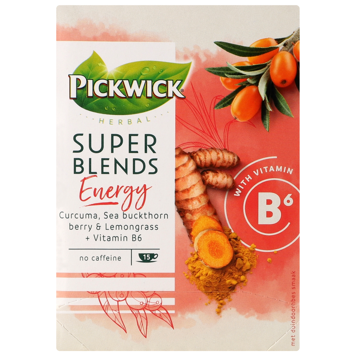 Herbal tea Pickwick Energy 15*1.5g