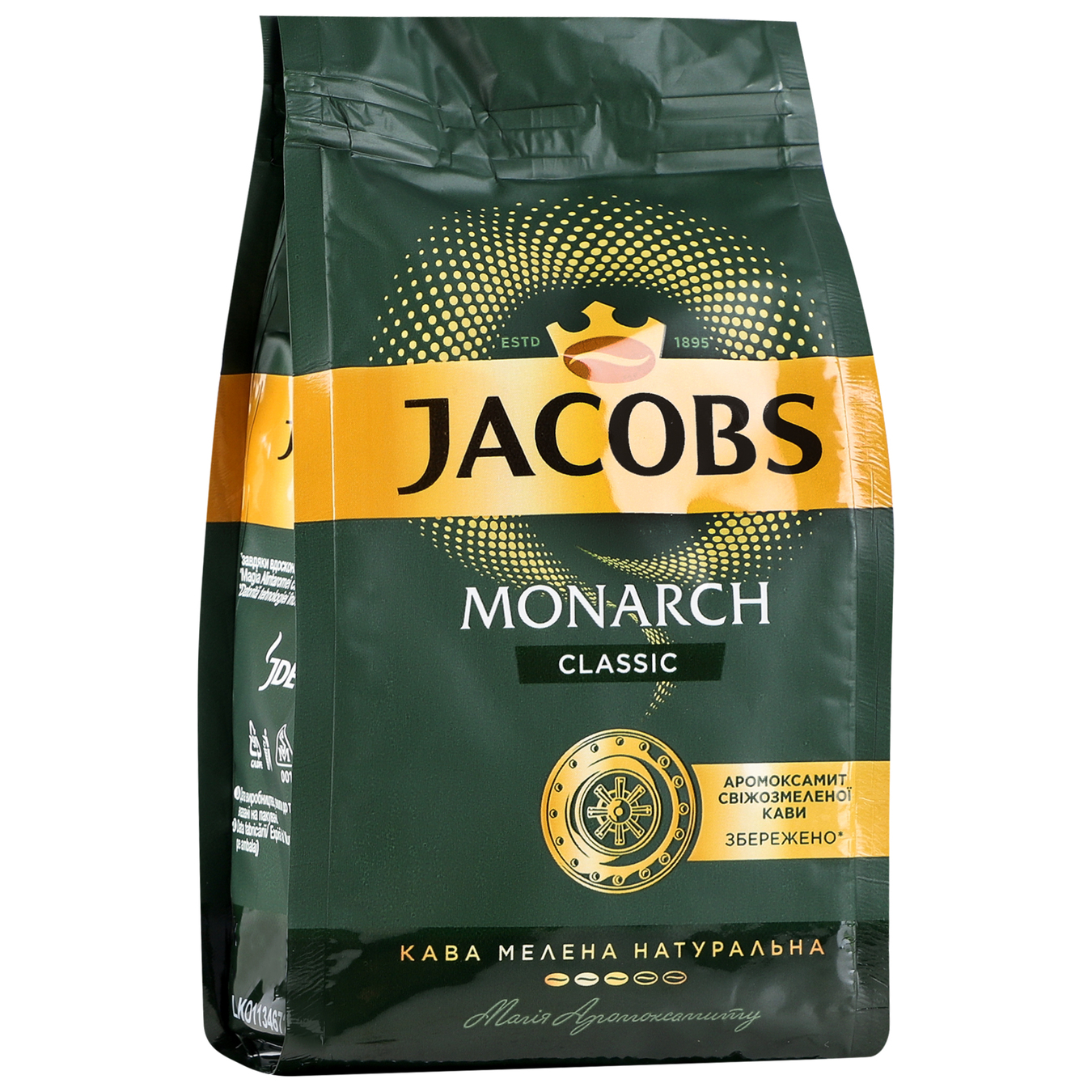 Кофе Jacobs Monarch Classic жареный молотый 70г 2