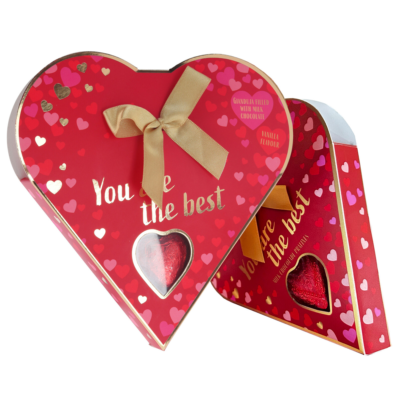 Becky's candies in a heart box 45g