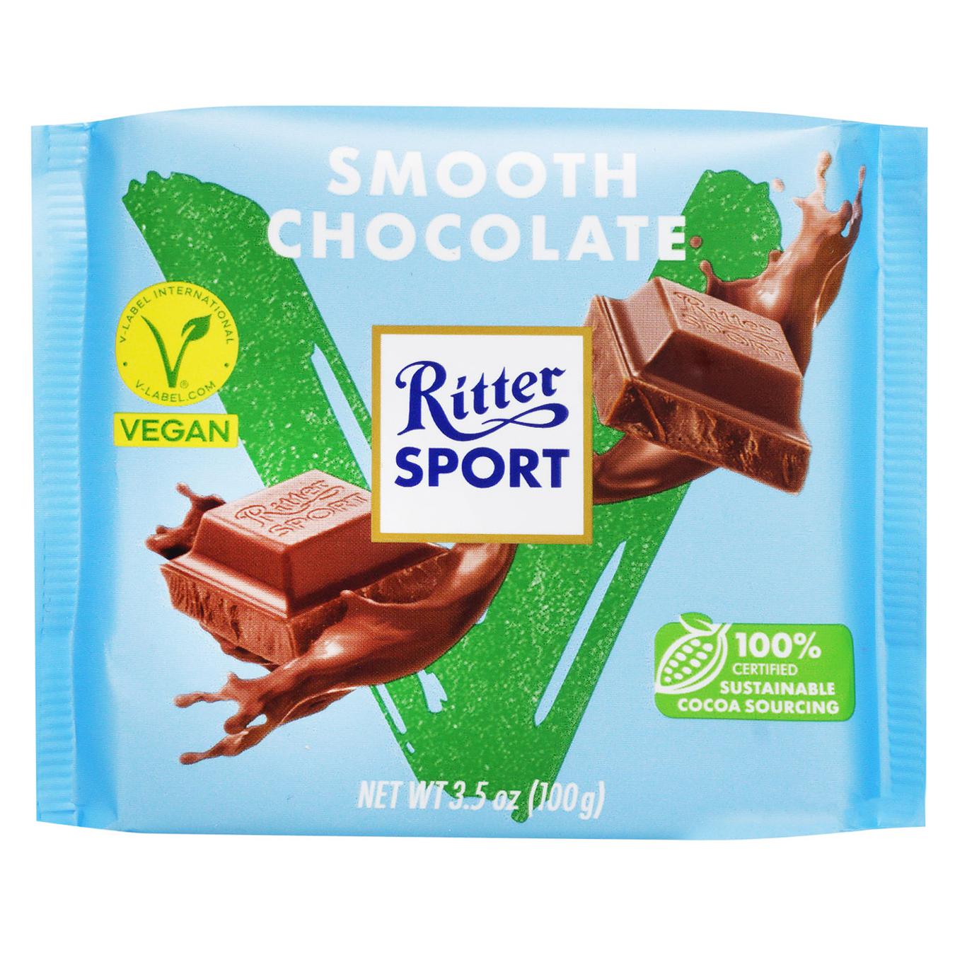 Шоколад Ritter Sport VEGAN молочний 100г