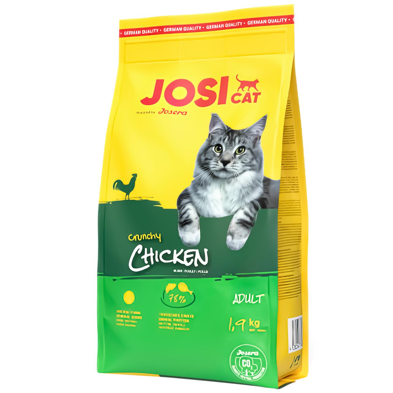 Корм Josicat для кошек сухой курица 1,9 кг
