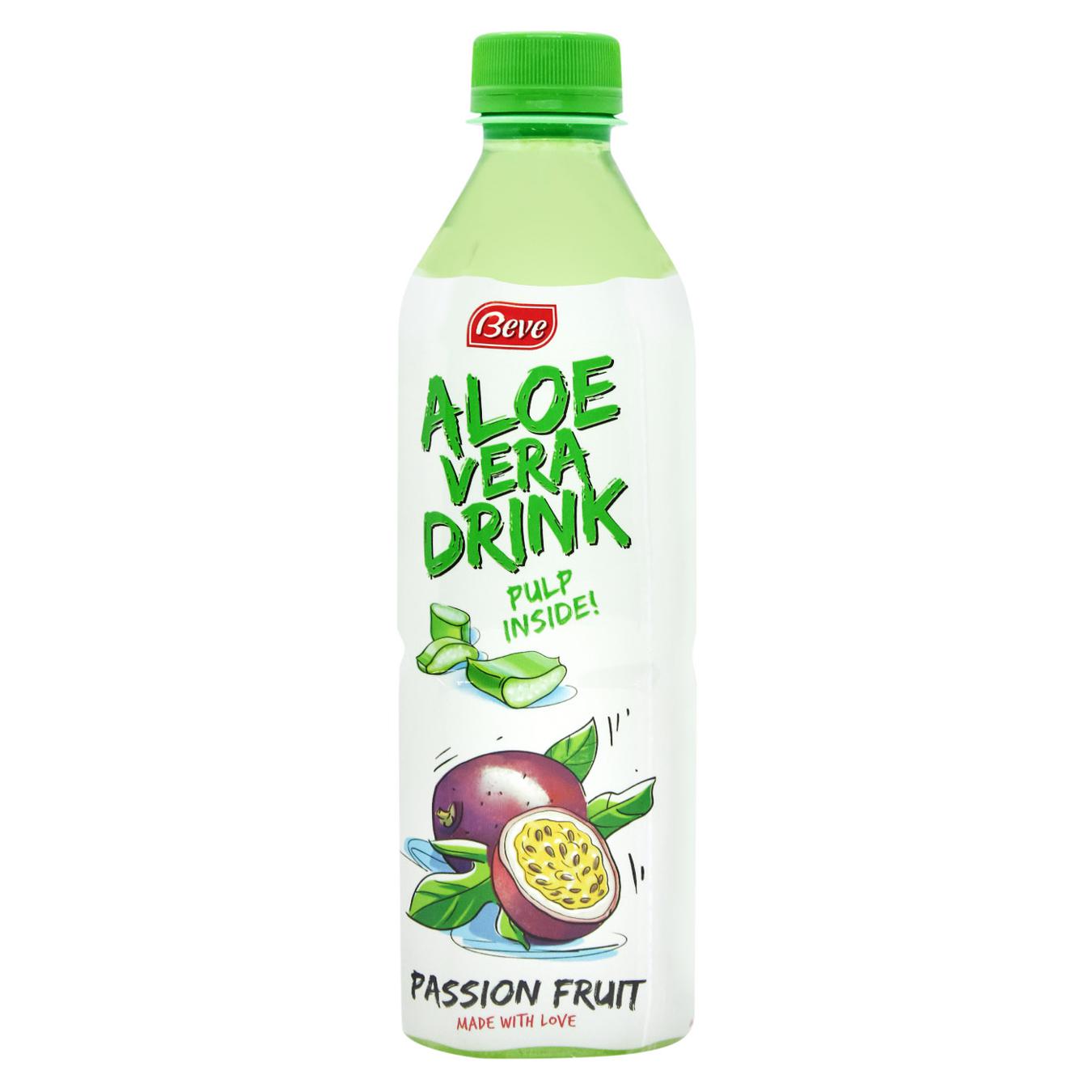 Non-carbonated drink Beve Aloe Vera passion fruit 0.5 l