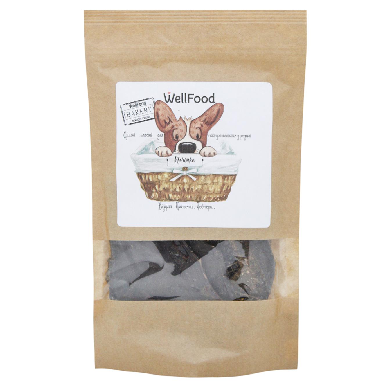 Wellfood treats for dogs beef liver dried 100g