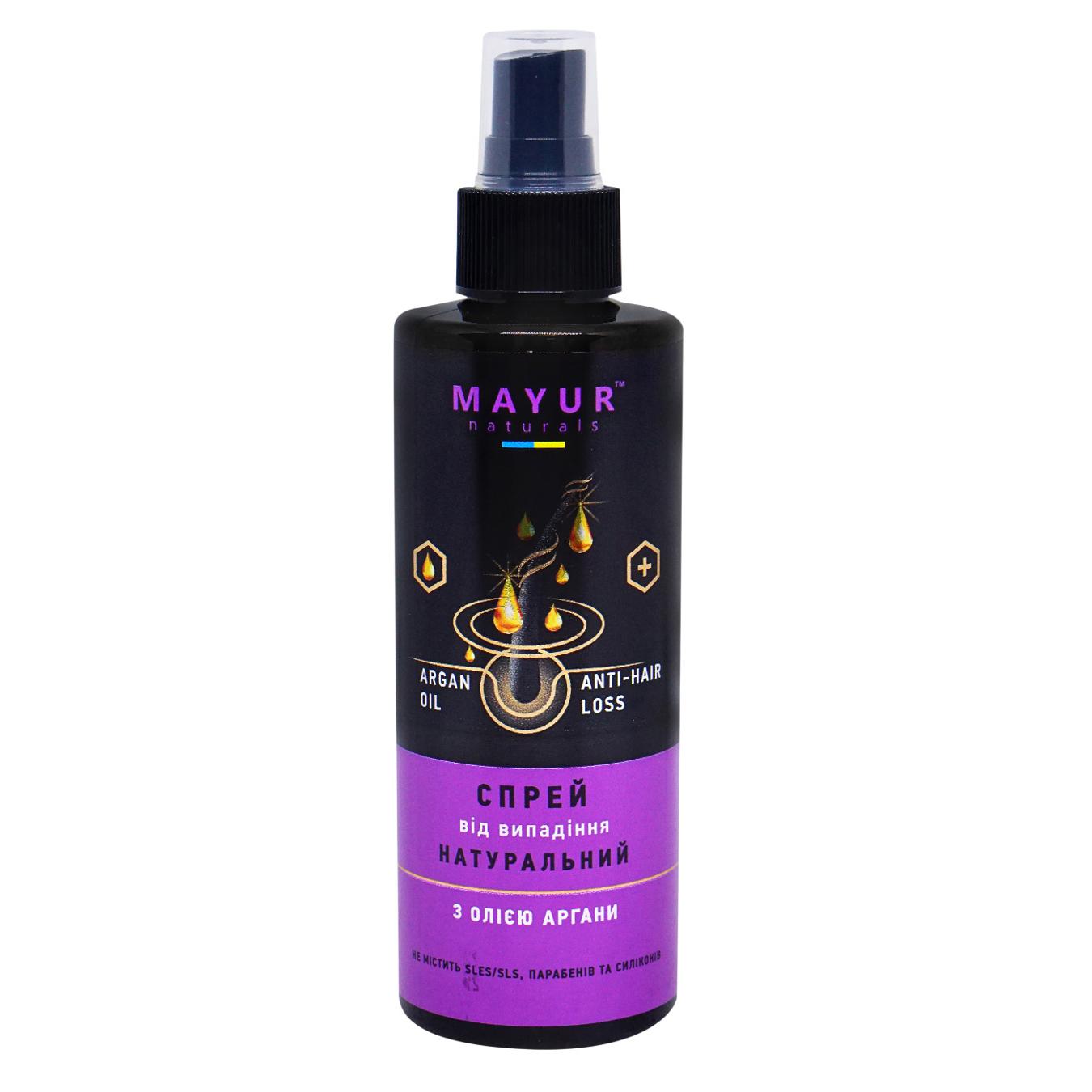 Mayur natural hair loss spray with argan 200 ml