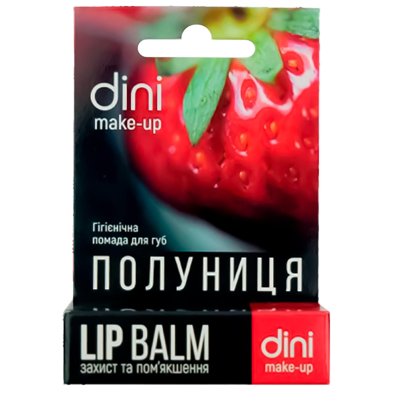 Lipstick hygienic Dini strawberry in a package of 4.5 g