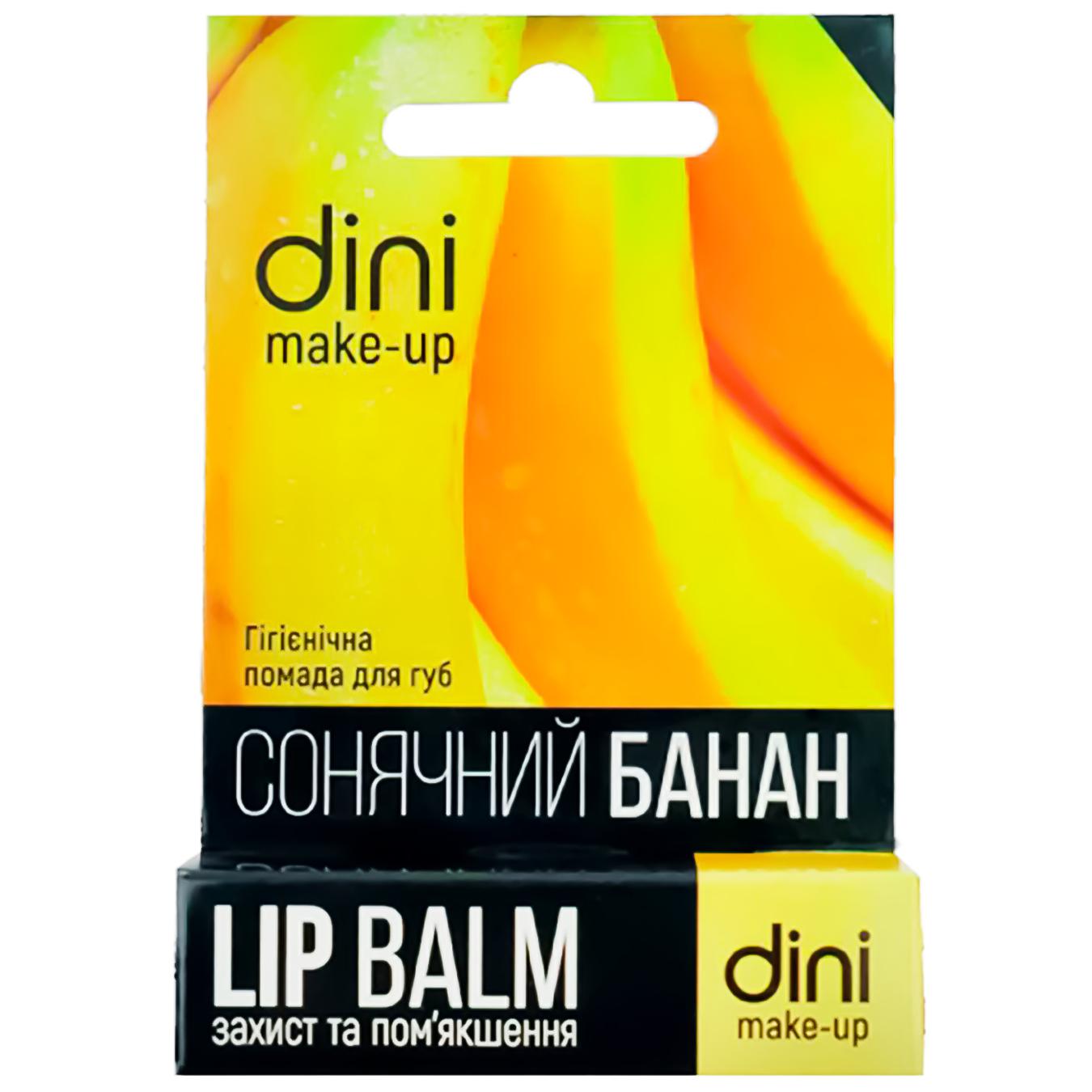 Hygienic lipstick Dini sunny banana in a package of 4.5 g