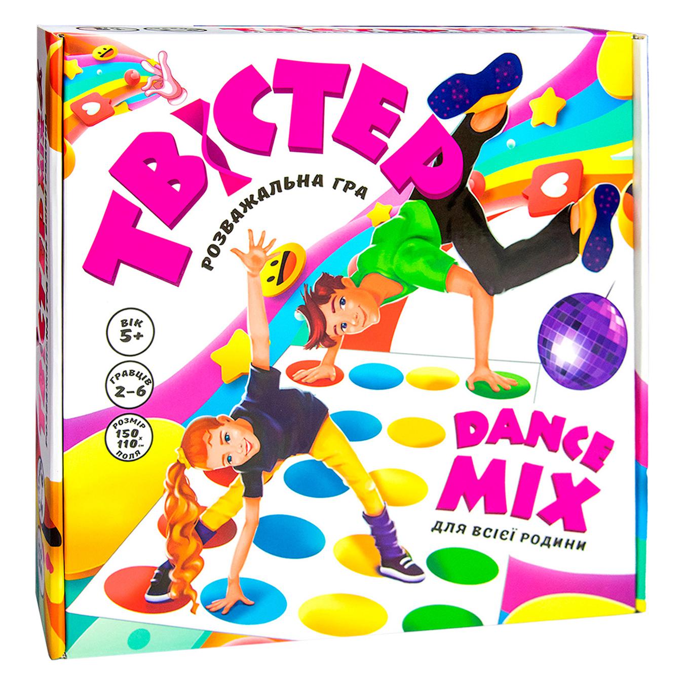 Entertainment game Strateg, Twister dance mix, in a box 25*25.5*5.3cm