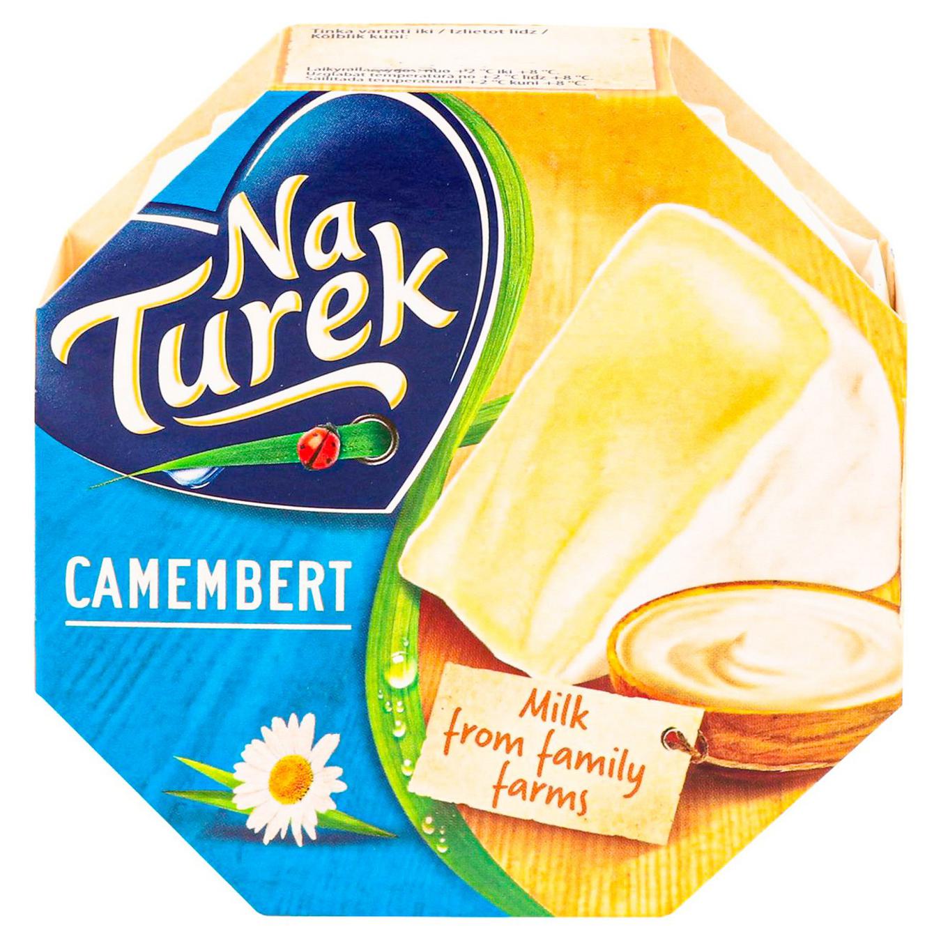 Сир м'який NaTurek Camembert 60% 120г