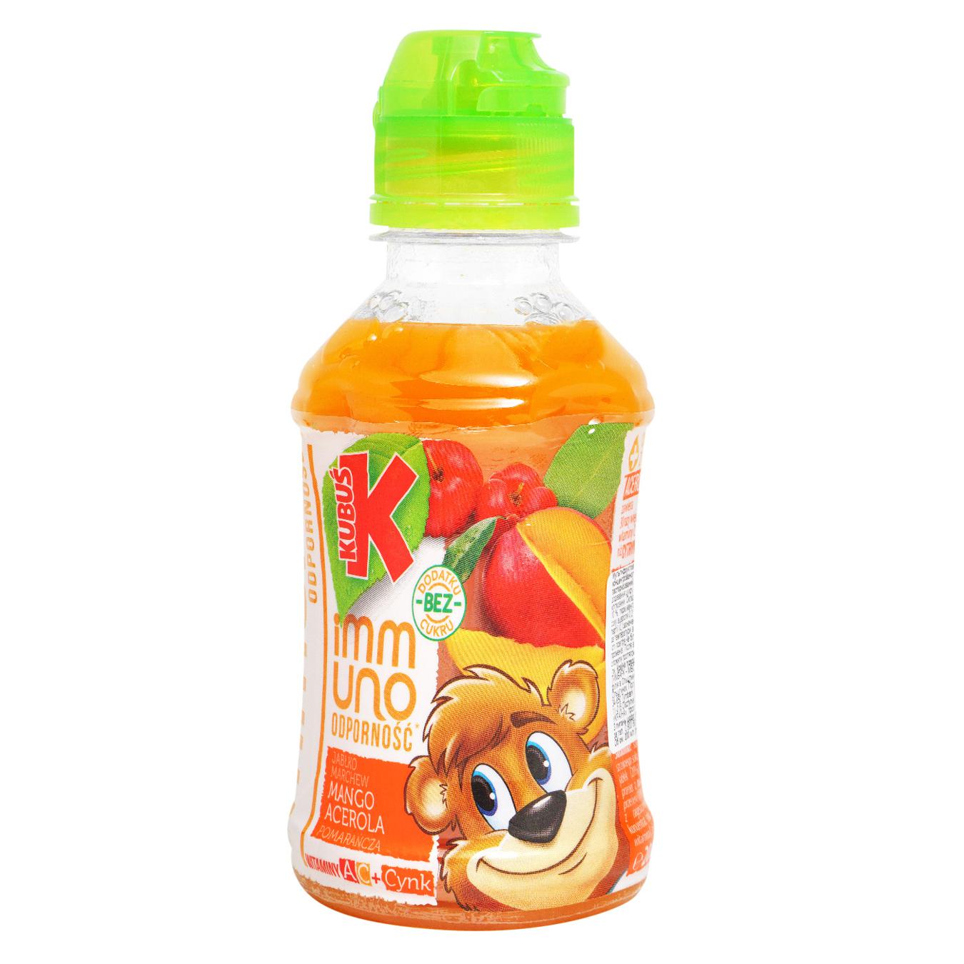 Напиток сокосодержащий Kubus Immuno манго ацерола 0,2л ПЭТ