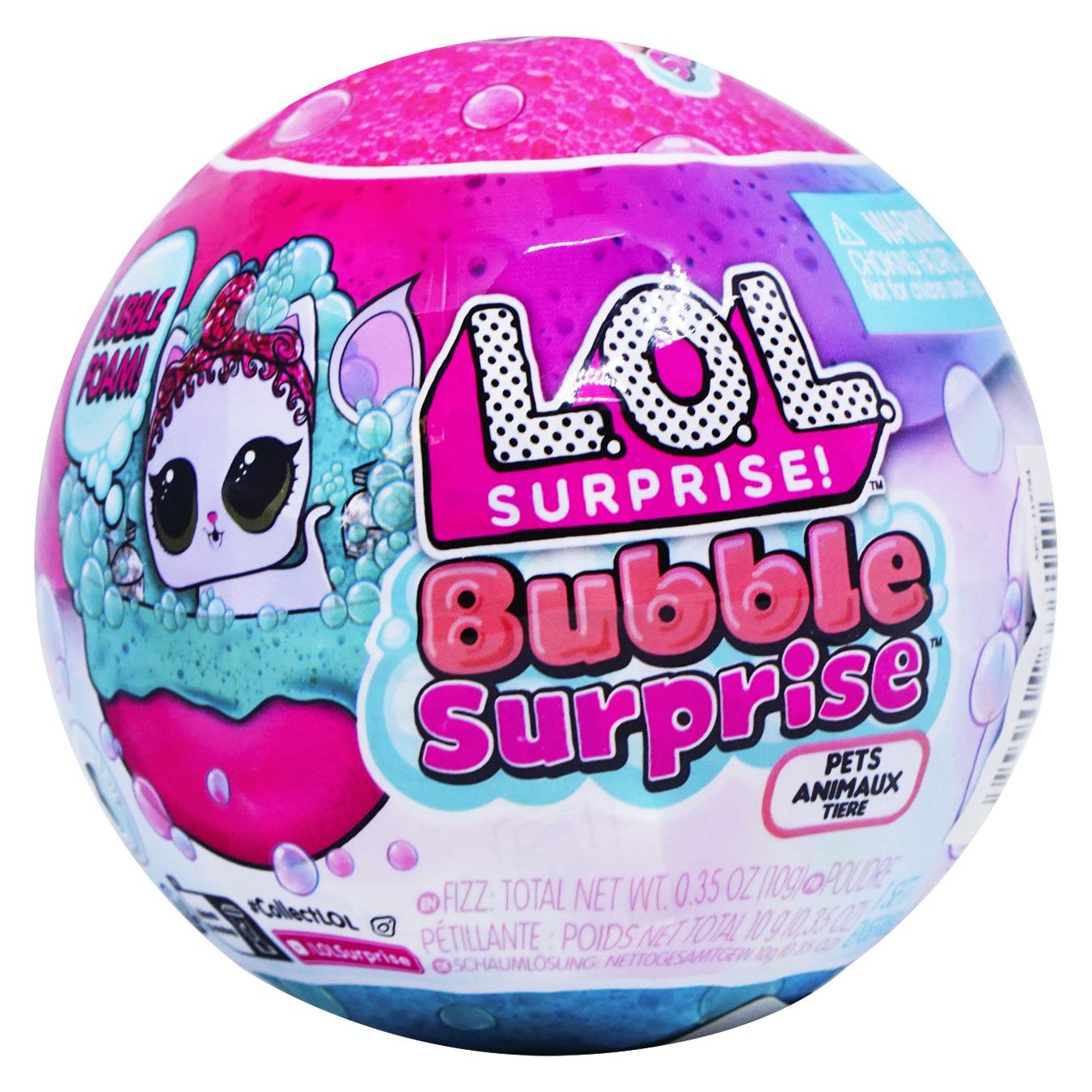 Набір ігровий з лялькою L.O.L. Surprise! серії color change bubble surprises3 улюбленець в асортименті