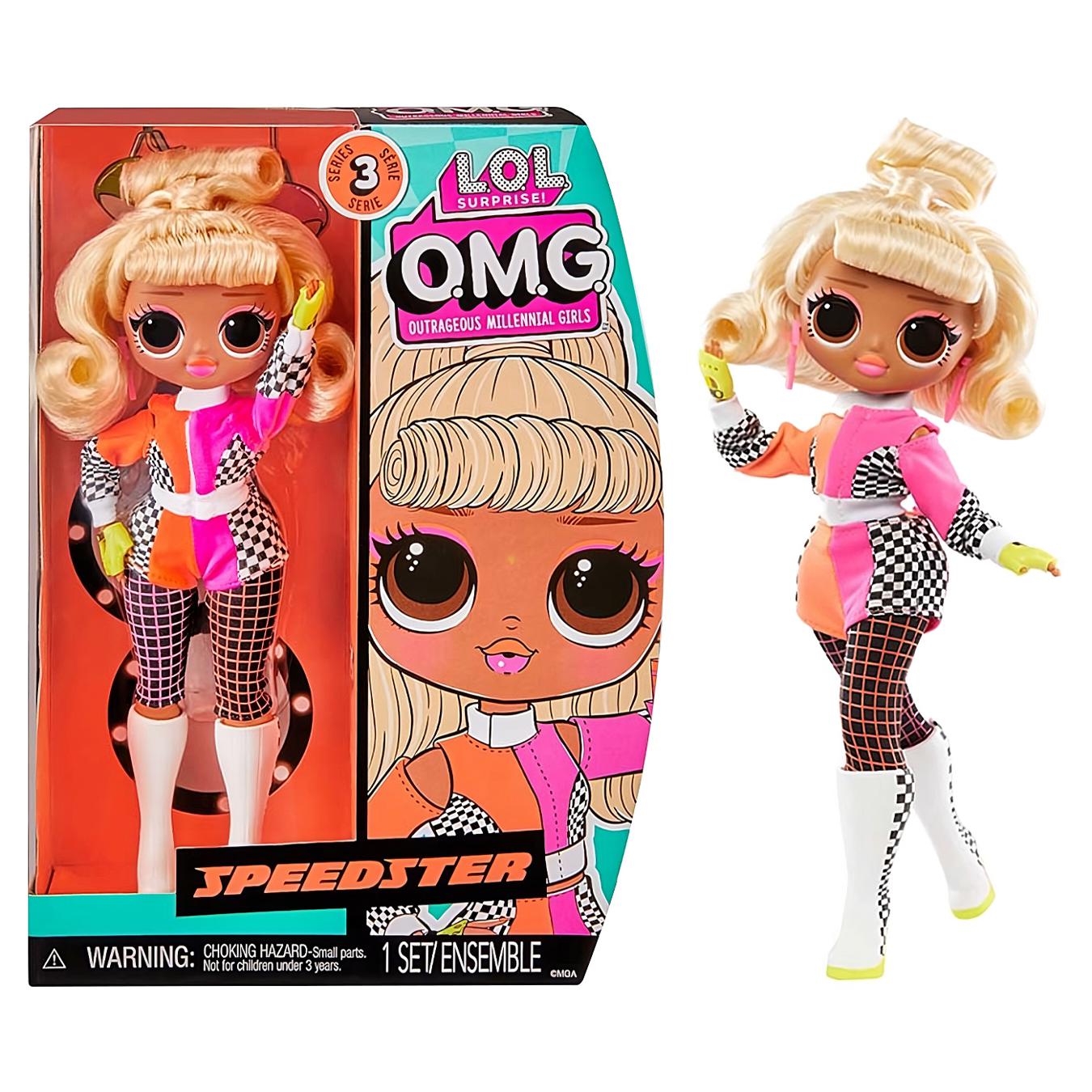Doll L.O.L. Surprise! series omg Hos s3 speedster with access
