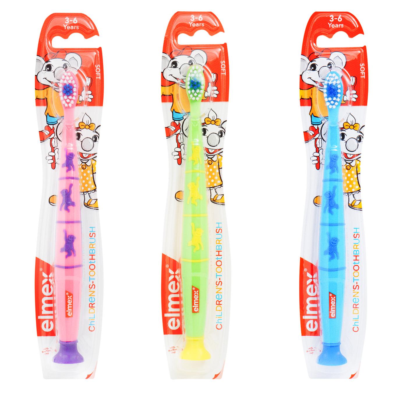 Elmex toothbrush for children from 3 to 6 years is soft 2