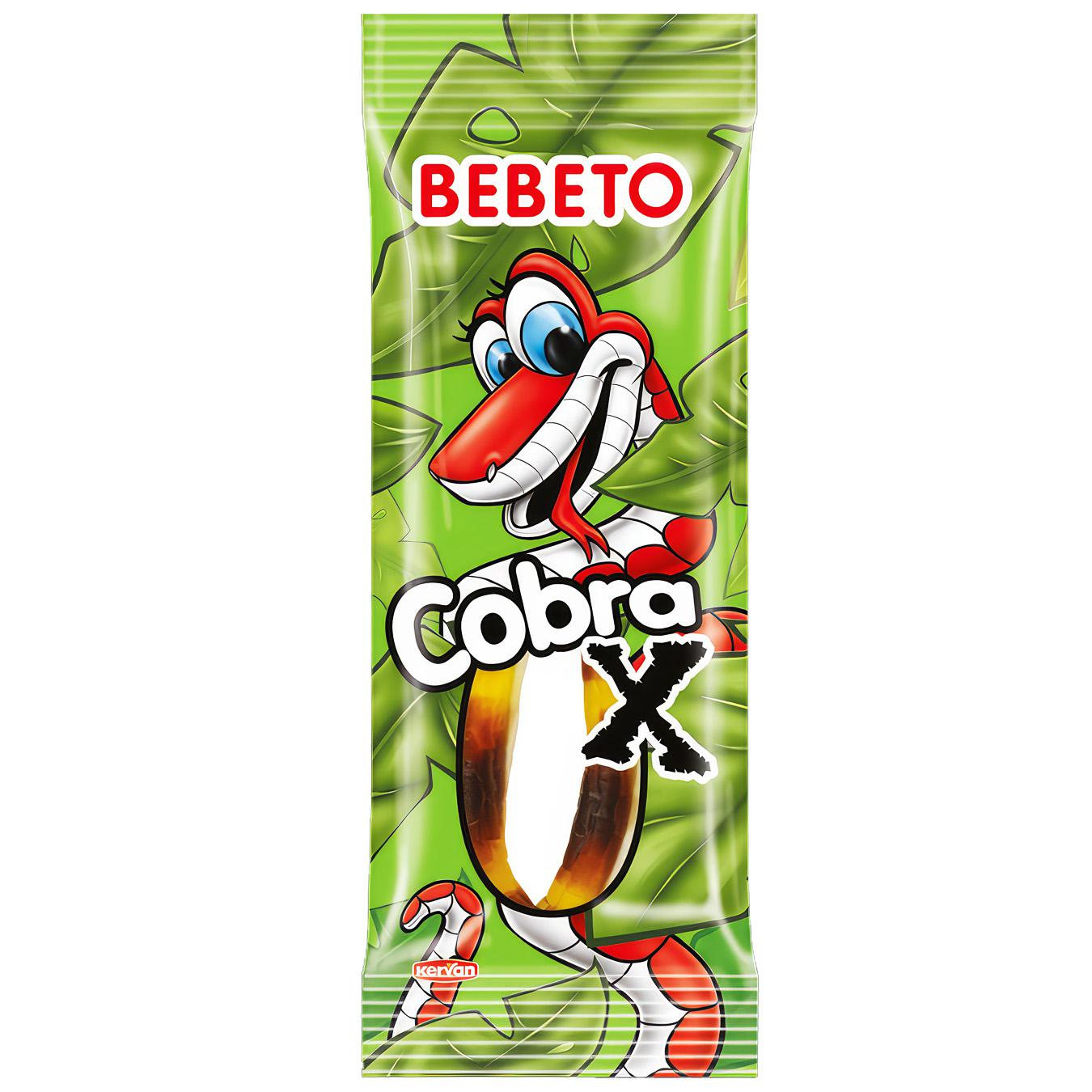 Цукерки Bebeto жувальні Кобра Ікс 30г